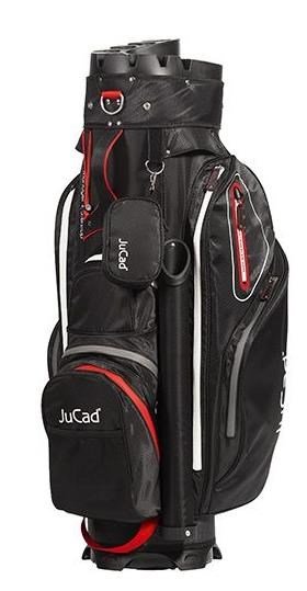 JuCad Manager Waterstop cart bag, black/red/grey