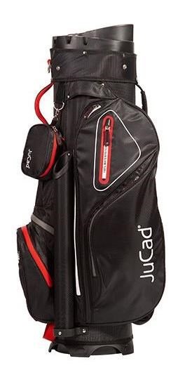 JuCad Manager Waterstop cart bag, black/red/grey