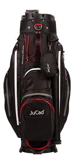 JuCad Manager Waterstop cart bag, black/red/grey