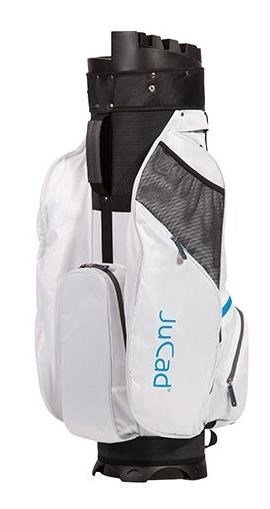JuCad Manager Waterstop cart bag, white/blue/grey
