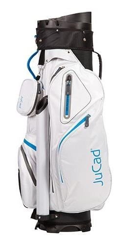 JuCad Manager Waterstop cart bag, white/blue/grey