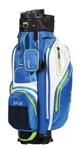 JuCad Manager Waterstop cart bag, blue/white/green