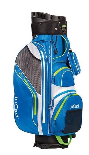 JuCad Manager Waterstop cart bag, blue/white/green