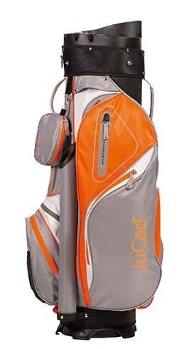 JuCad Manager Waterstop cart bag, light grey/white/orange