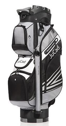 JuCad Quiet Line cart bag, black/grey/white