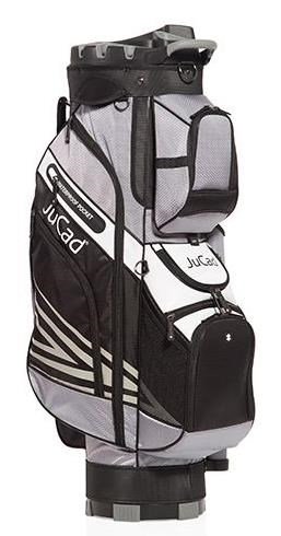 JuCad Quiet Line cart bag, black/grey/white