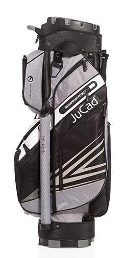 JuCad Quiet Line cart bag, black/grey/white