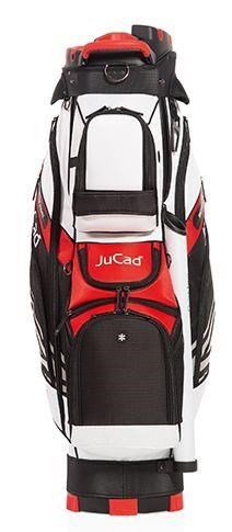 JuCad Quiet Line cart bag, black/white/red