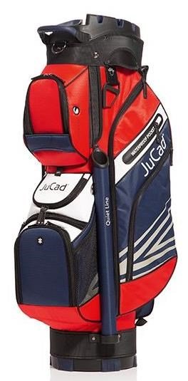 JuCad Quiet Line cart bag, dark blue/red/white