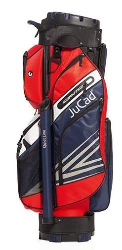 JuCad Quiet Line cart bag, dark blue/red/white