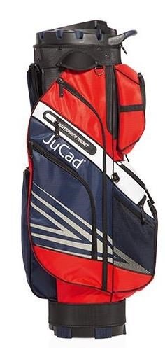 JuCad Quiet Line cart bag, dark blue/red/white