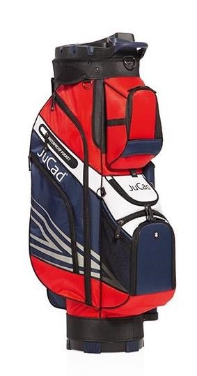 JuCad Quiet Line cart bag, dark blue/red/white