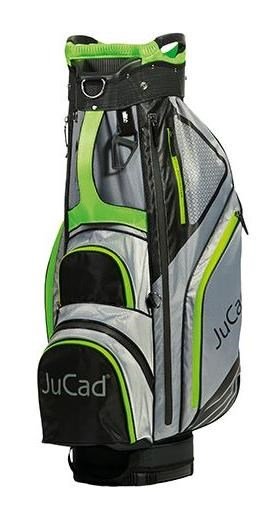 JuCad Sportline cart bag, black/grey/green