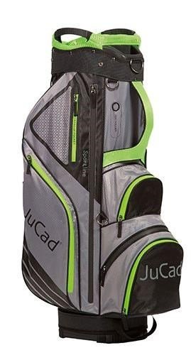 JuCad Sportline cart bag, black/grey/green