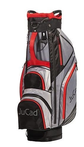 JuCad Sportline cart bag, black/grey/red