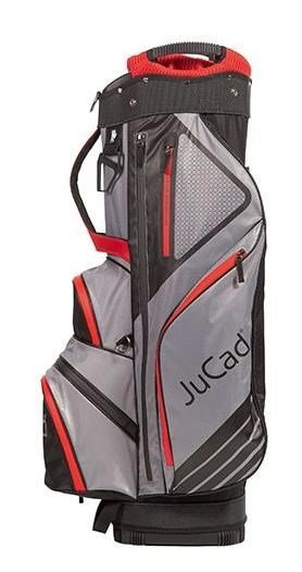 JuCad Sportline cart bag, black/grey/red