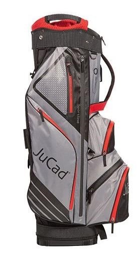 JuCad Sportline cart bag, black/grey/red