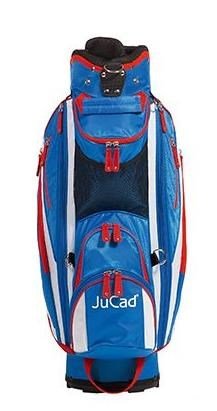 JuCad Junior cart bag, blue/white/red