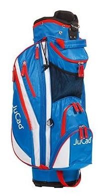 JuCad Junior cart bag, blue/white/red