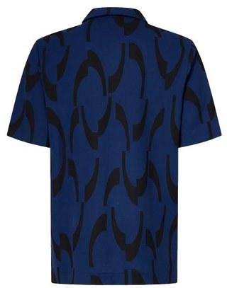 Oakley Tile O men's polo, elektric blue