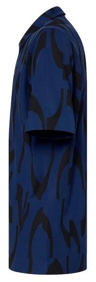Oakley Tile O men's polo, elektric blue
