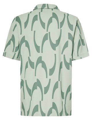 Oakley Tile O men's polo, faded green