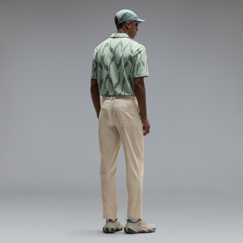 Oakley Tile O men's polo, faded green