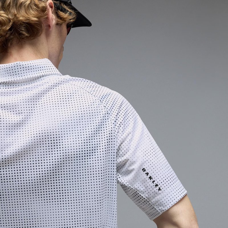 Oakley C1 Overcast men's polo, white