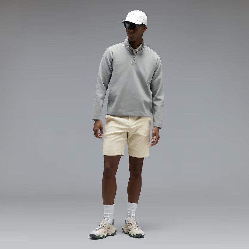 Oakley Platform Quater Zip men's sweatshirt, cement