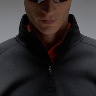 Oakley Platform Quater Zip men's sweatshirt, pitch black