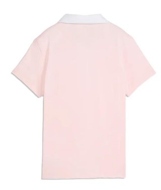 Puma X Mumu Crest women's polo, rose blossom