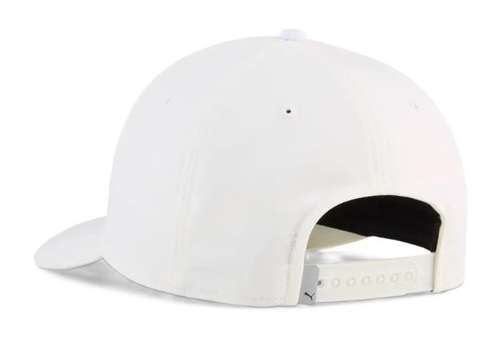 Puma Heritage Tech unisex cap, warm white/melon glow
