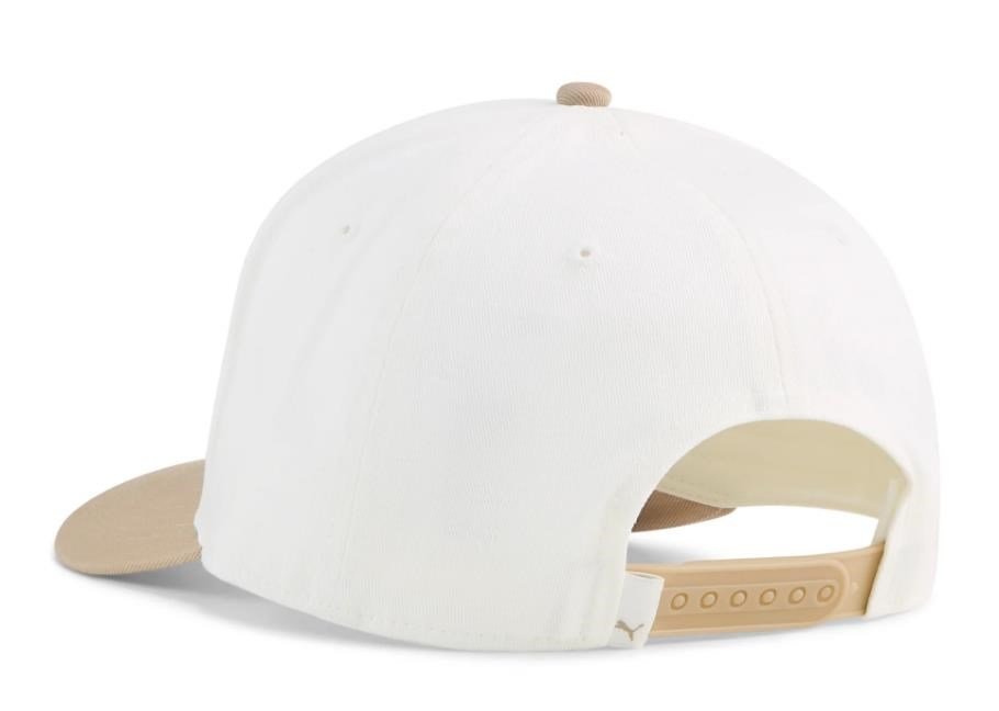 Puma Jupiter men's golf cap, warm white/ice coffee