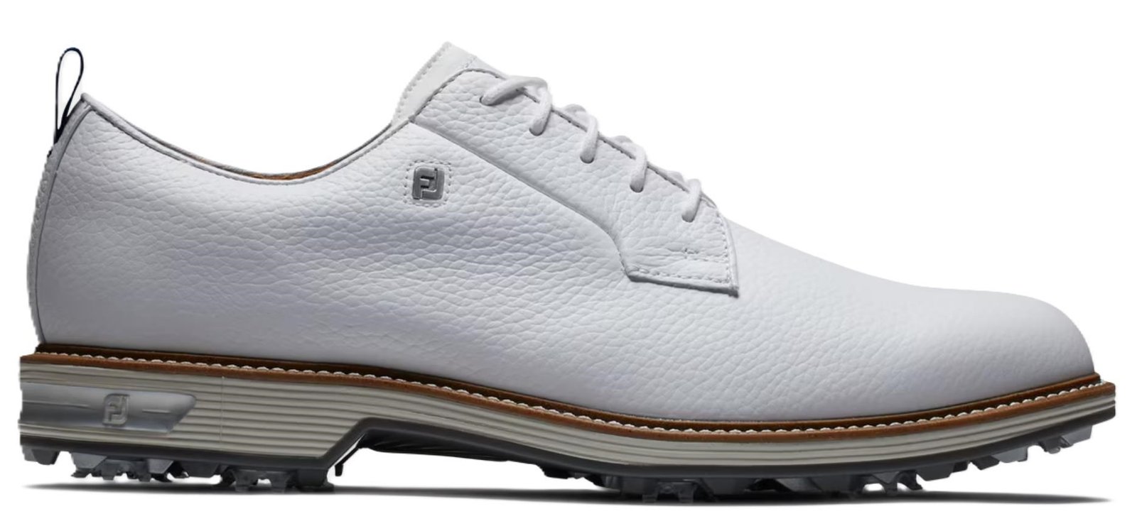 FootJoy Premiere Series Field mens golf shoes, white/grey