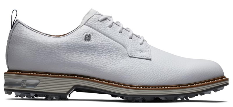 FootJoy Premiere Series Field mens golf shoes, white/grey