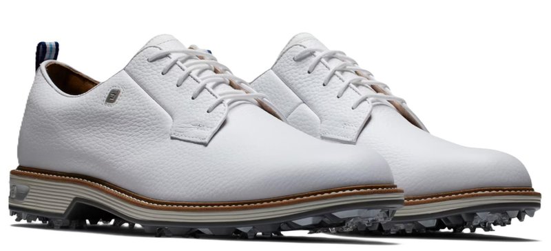 FootJoy Premiere Series Field mens golf shoes, white/grey