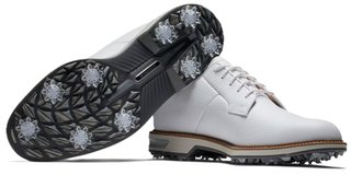 FootJoy Premiere Series Field mens golf shoes, white/grey