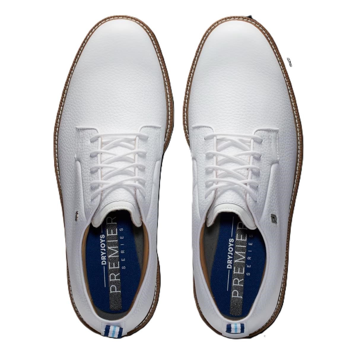 FootJoy Premiere Series Field mens golf shoes, white/grey