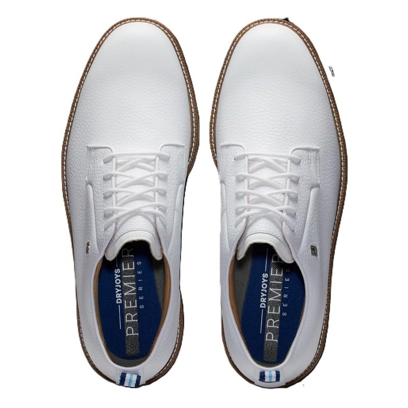 FootJoy Premiere Series Field mens golf shoes, white/grey