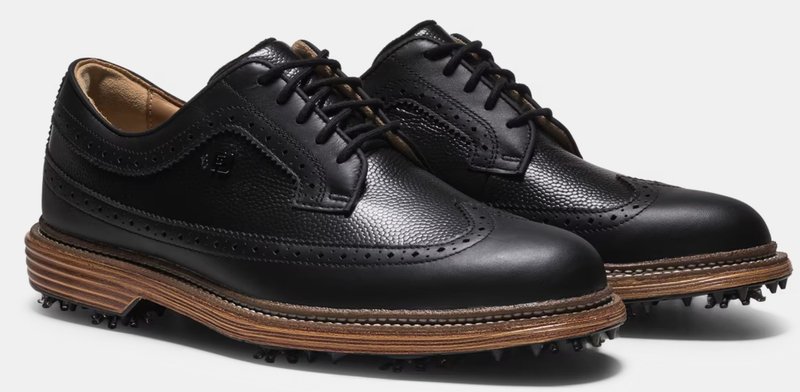 FootJoy Premiere Series Marquis men's golf shoes, black/brown