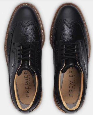 FootJoy Premiere Series Marquis men's golf shoes, black/brown