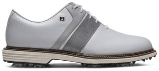 FootJoy Premiere Series Packard mens golf shoes, white/grey