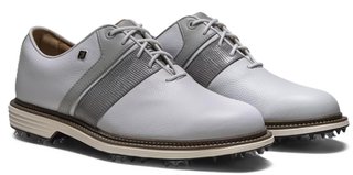 FootJoy Premiere Series Packard mens golf shoes, white/grey