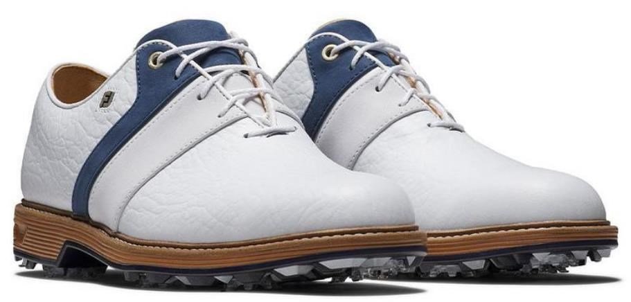 FootJoy Premiere Series Packard mens golf shoes, white/navy