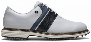 FootJoy Premiere Series Packard mens golf shoes, white/navy