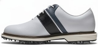 FootJoy Premiere Series Packard mens golf shoes, white/navy