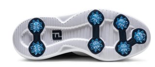 Footjoy FootJoy Traditions mens golf shoes, white/navy/blue