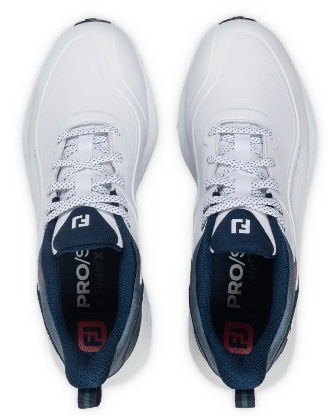 FootJoy Pro/SL mens golf shoes, white/blue