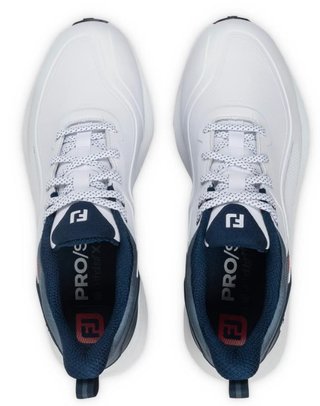 FootJoy Pro/SL mens golf shoes, white/blue
