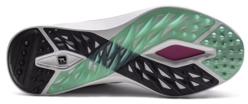 FootJoy Pro/SL mens golf shoes, white/black